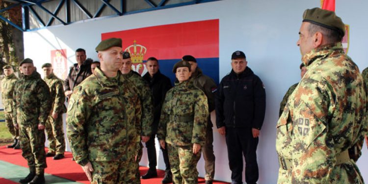 У Краљеву организован испраћај припадника Војске Србије у мировну операцију у Либану