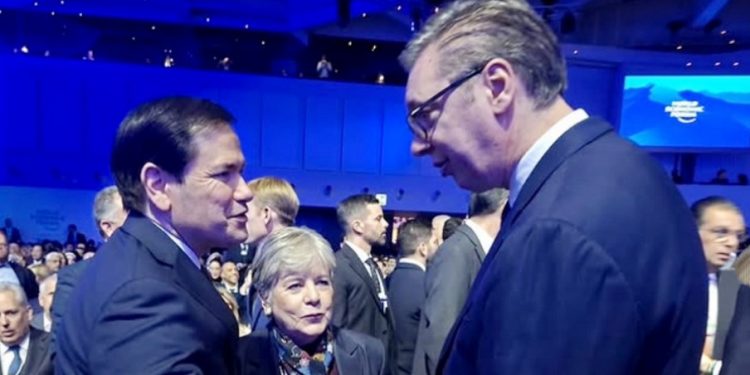 Председник Вучић разговарао са Марком Рубиом