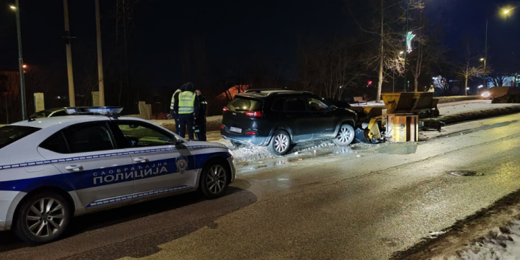 Саобраћајна незгода у Улици Зелени булевар у Бору