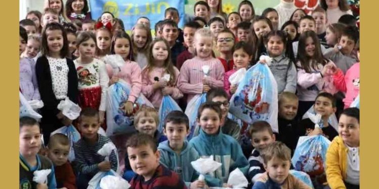 Пакетићи за најмлаће основце у Мајданпеку