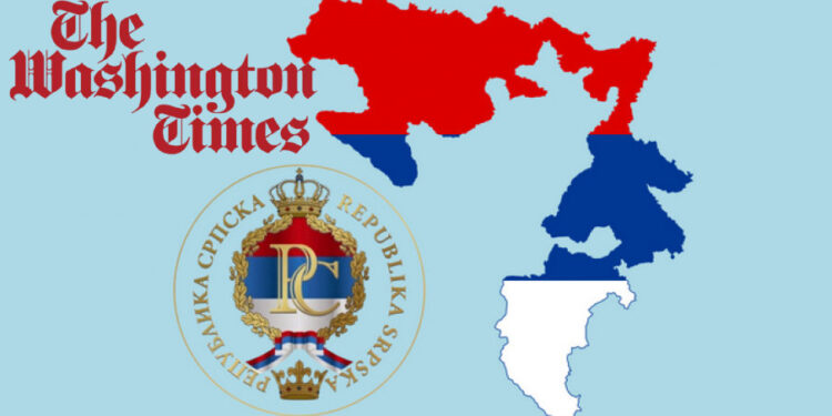 Вашингтон тајмс: Република Српска заслужује да буде независна