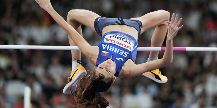 Ангелина Топић победила у скоку увис на турниру у Београду