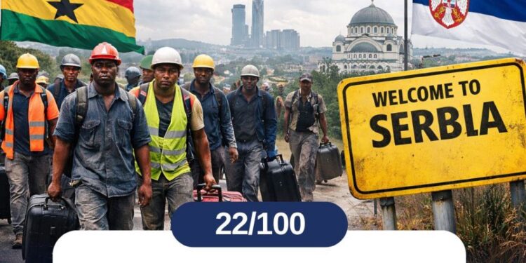 БЛОКАДЕРСКЕ ЛАЖИ О 100.000 РАДНИКА ИЗ ГАНЕ!