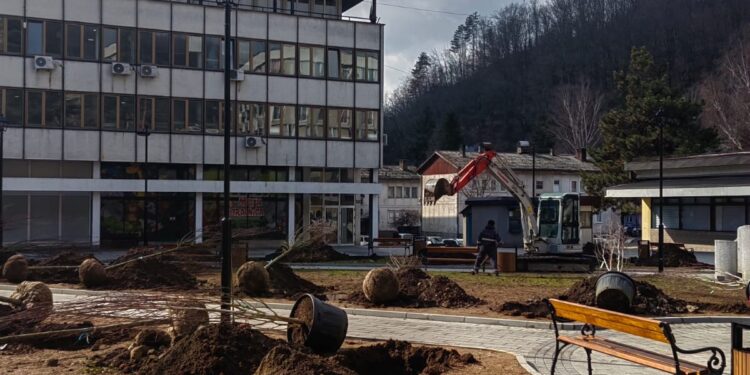 МАЈДАНПЕК ЗЕЛЕНИЈИ НЕГО ИКАД: У ГРАДСКОМ ПАРКУ САДИ СЕ 69 НОВИХ СТАБАЛА