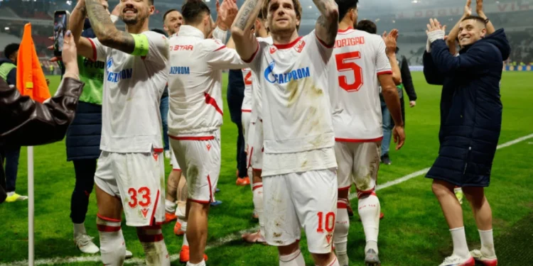 Звезда вечерас дочекује Лил у реванш мечу плеј-офа за пласман у осмину финала Лиге Европе