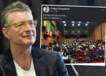 НОВИ СКАНДАЛ СРЂАНА ДРАГОЈЕВИЋА! Редитељ вређа колеге, таргетира новинаре, поручује свима који не мисле као он да су ДЕБИЛИ И ЋАЦИ! (ФОТО)