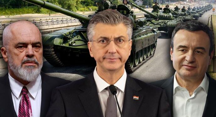 ОДГОВОР НА ТРОЈНИ САВЕЗ ЗАГРЕБА, ТИРАНЕ И ПРИШТИНЕ Вучић: Јача војска и мудра дипломатија биће штит Србије