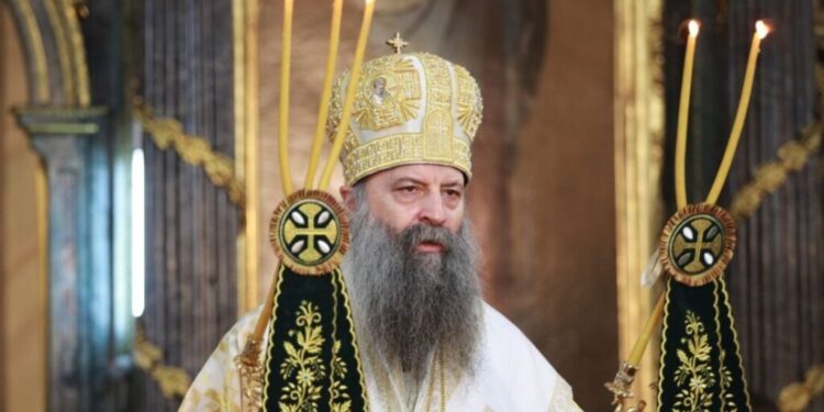 Патријарх Порфирије писао Путину, Трампу и папи: Не дозволите прогон српског народа са КиМ