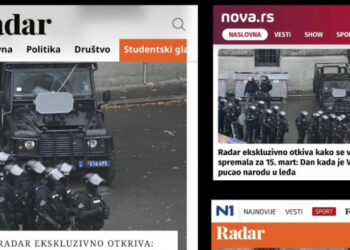 СПЛАЧИНЕ ИЗ БЛОКАДЕРСКЕ КУХИЊЕ: Подгревање бајатих лажи о „звучном топу“