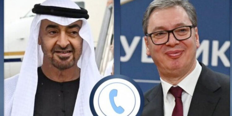 Вучић разговарао са Бин Заједом о последицама сукоба на Блиском истоку