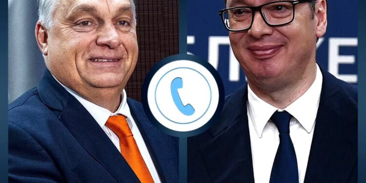 Вучић са Орбаном о могућностима заједничког превазилажења кризе на пољу енергетике