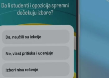Медијска припрема насиља: избори нису решење