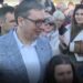СРДАЧАН ДОЧЕК У ЦРВЕНКИ: ГРАЂАНИ СЕ ОКУПИЛИ ДА ПОЗДРАВЕ ПРЕДСЕДНИКА ВУЧИЋА
