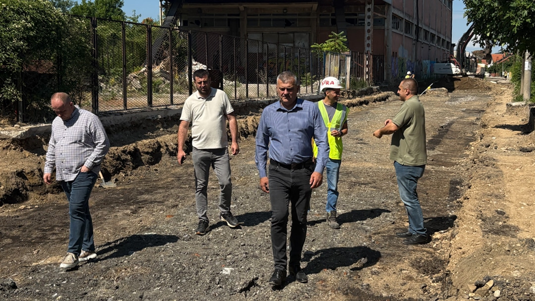 Железничка улица у Зајечару добија нови коловоз, тротоаре и комуналну мрежу