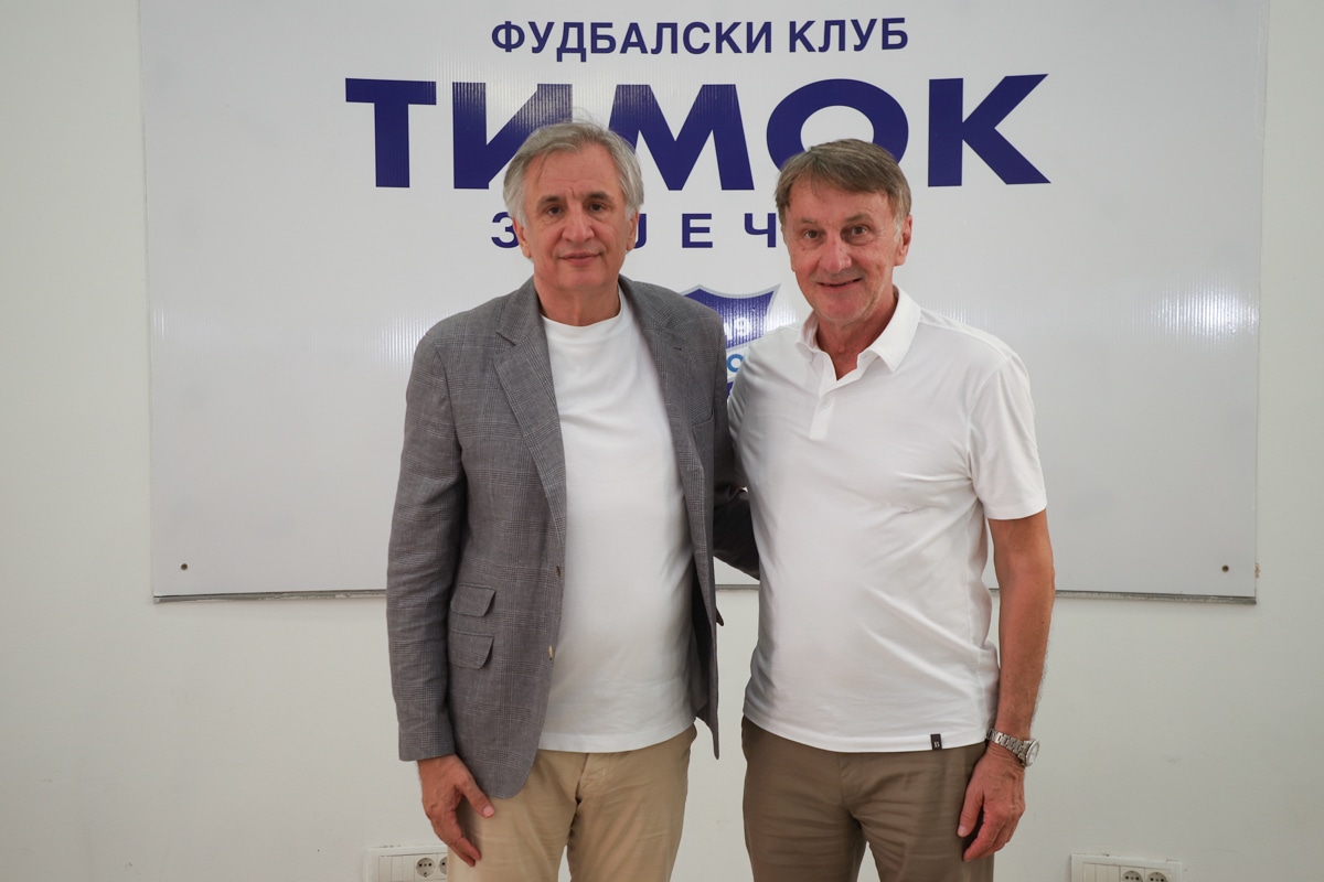 СТОЈИЋ ПОСЕТИО „ТИМОК 1919”: Клуб је на брзом и узлазном путу ка Првој лиги Србије