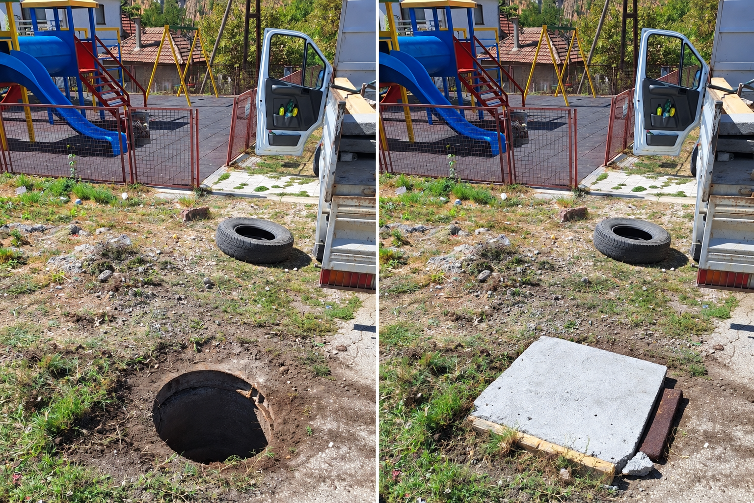 Novi poklopac šahte postavljen u Brezoniku kod Bora